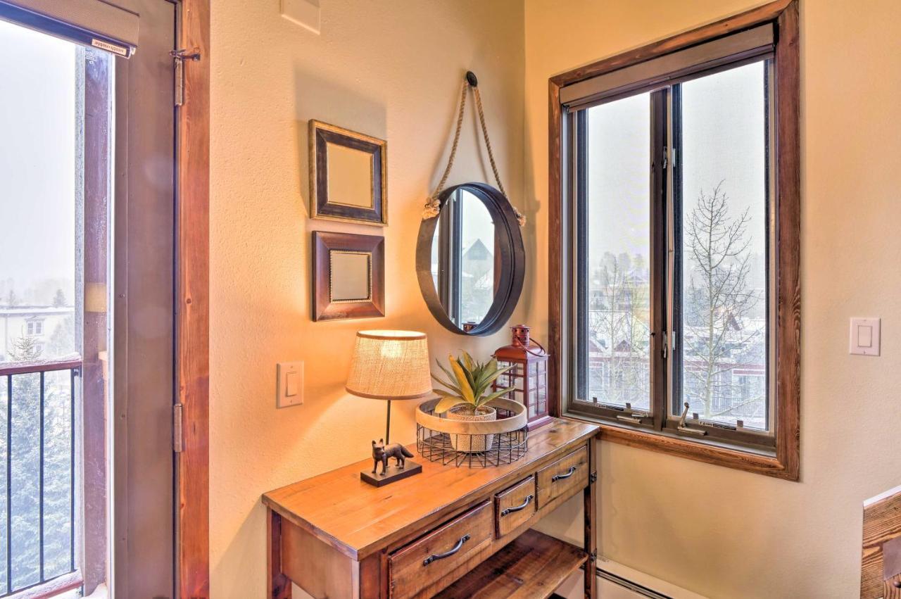Cozy Breckenridge Condo At Base Of Peak 9! Dış mekan fotoğraf